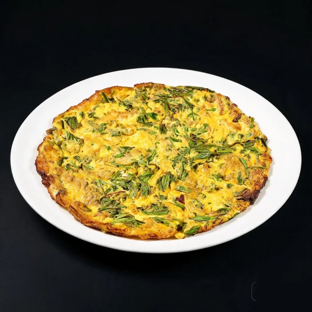 香椿炒土鸡蛋