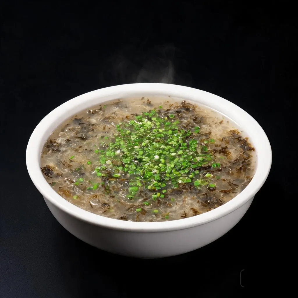 地耳蛋花汤